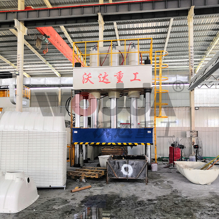 玻璃钢净水槽成型液压机