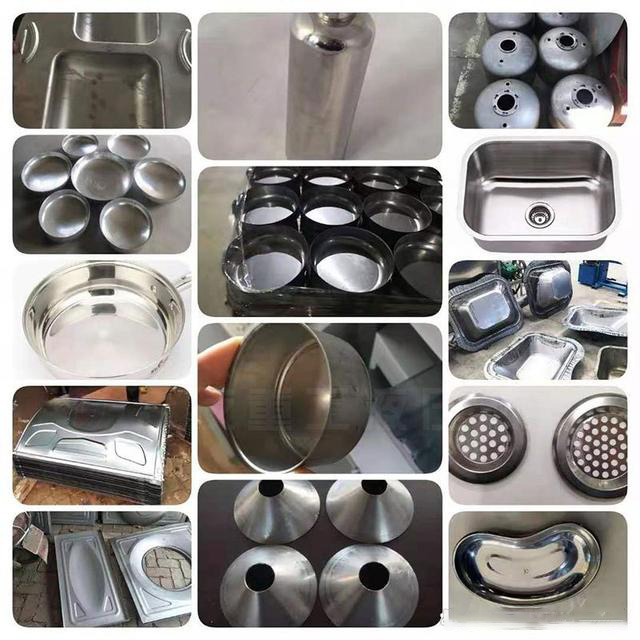 不锈钢制品拉伸液压机应用